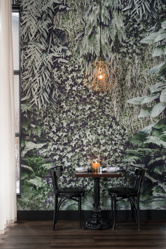 dining area for Feast Bistro in Bozeman, Montana