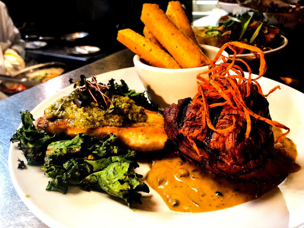 bison and swordfish