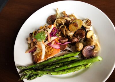 Feast Bistro Honey Miso Salmon