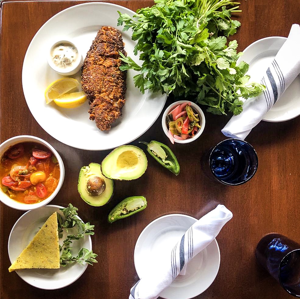 catfish with vera cruz sauce