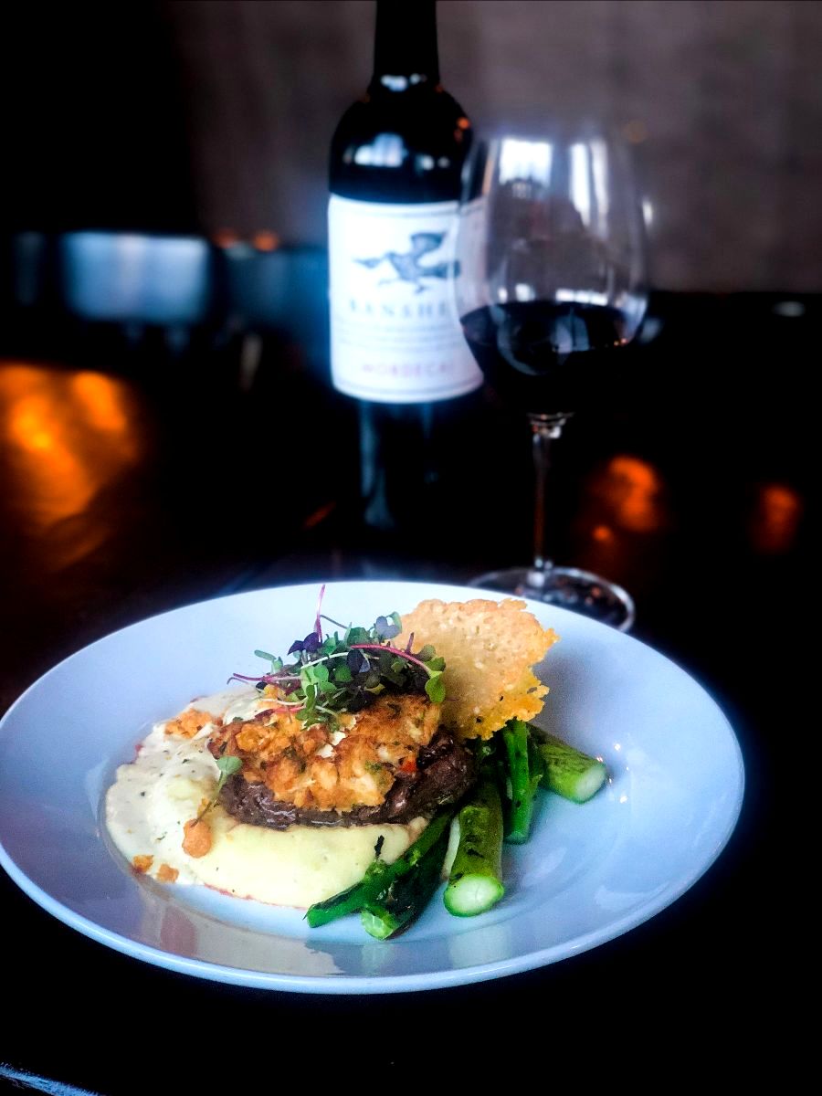 crab-bison tenderloin