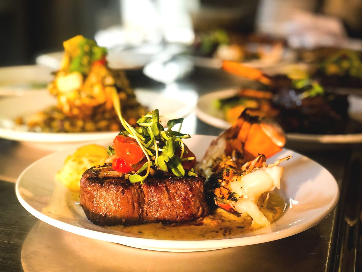 wagyu and lobster