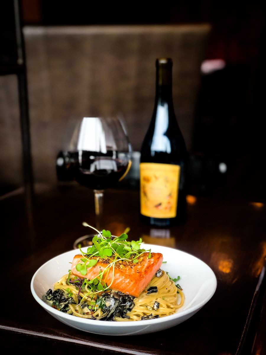 Citrus Salt Seared Salmon