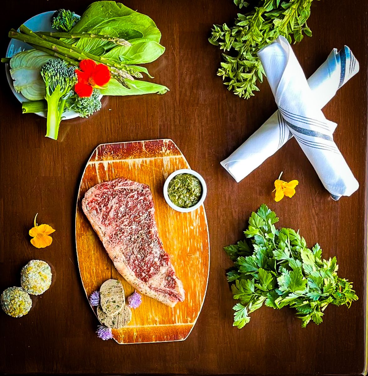 Peppercorn And Porcini Wagyu New York