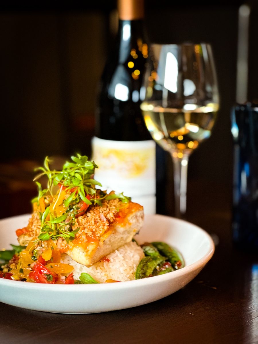 Blue Nose Snapper With Citrus Carrot Glaze
