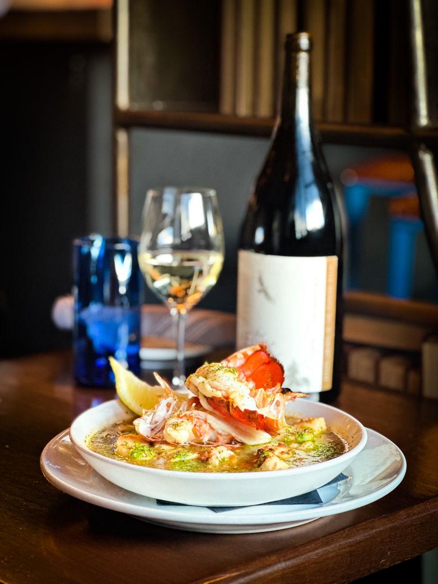 Blood Orange, Vanilla Broiled Maine Lobster