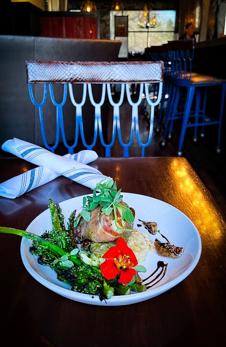 Prosciutto Wrapped Halibut