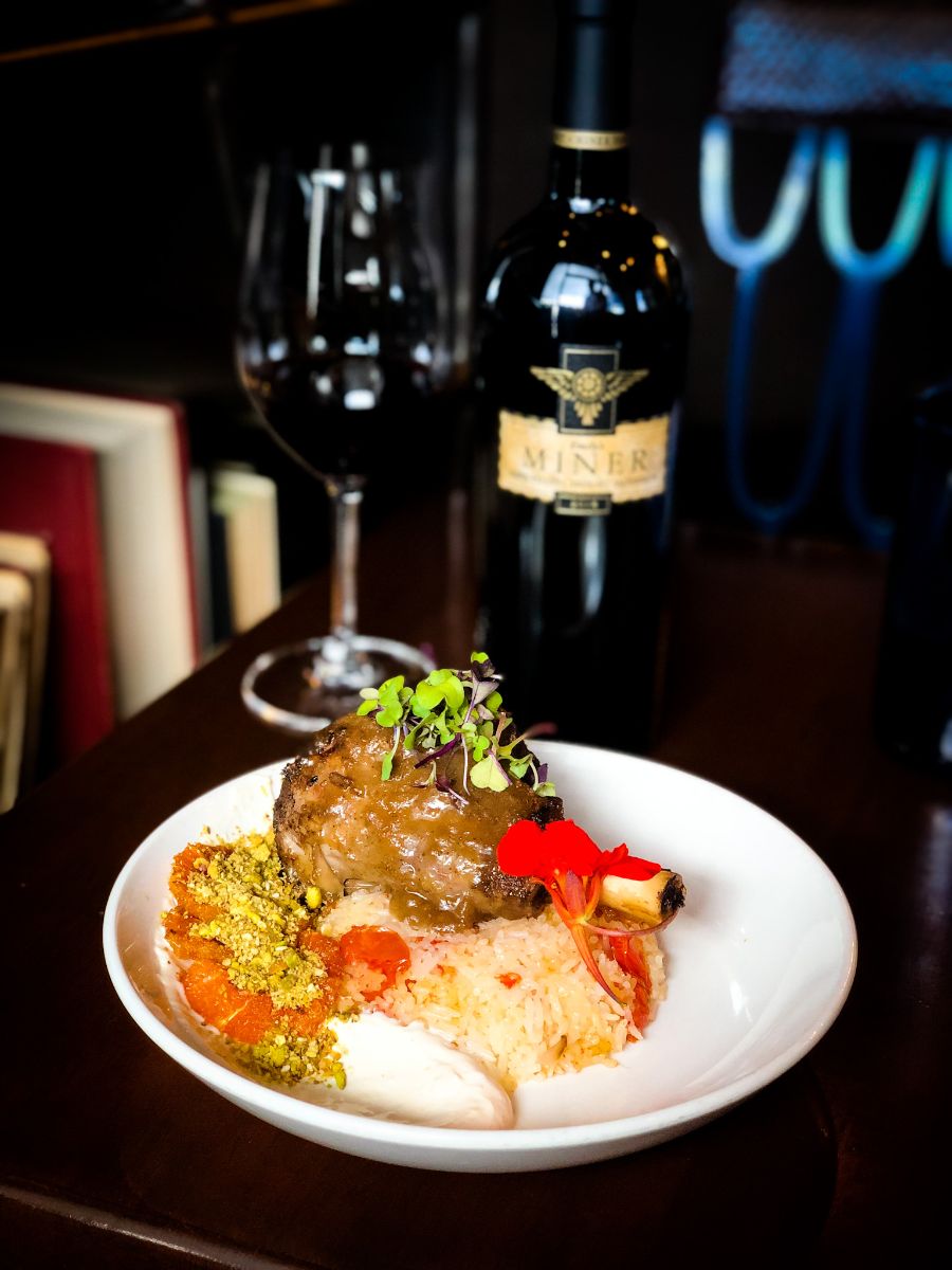 Cider Braised Cordova Farms Lamb Shank
