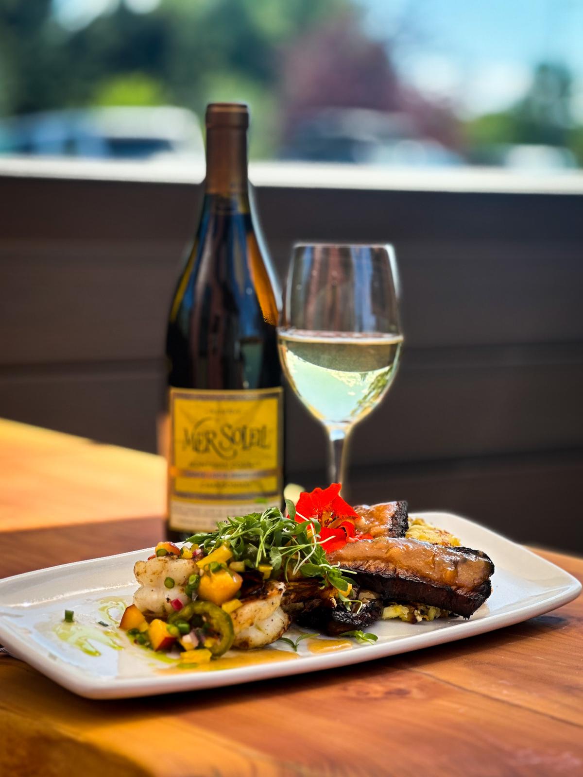 Pork Belly and Shrimp - Mer Soleil