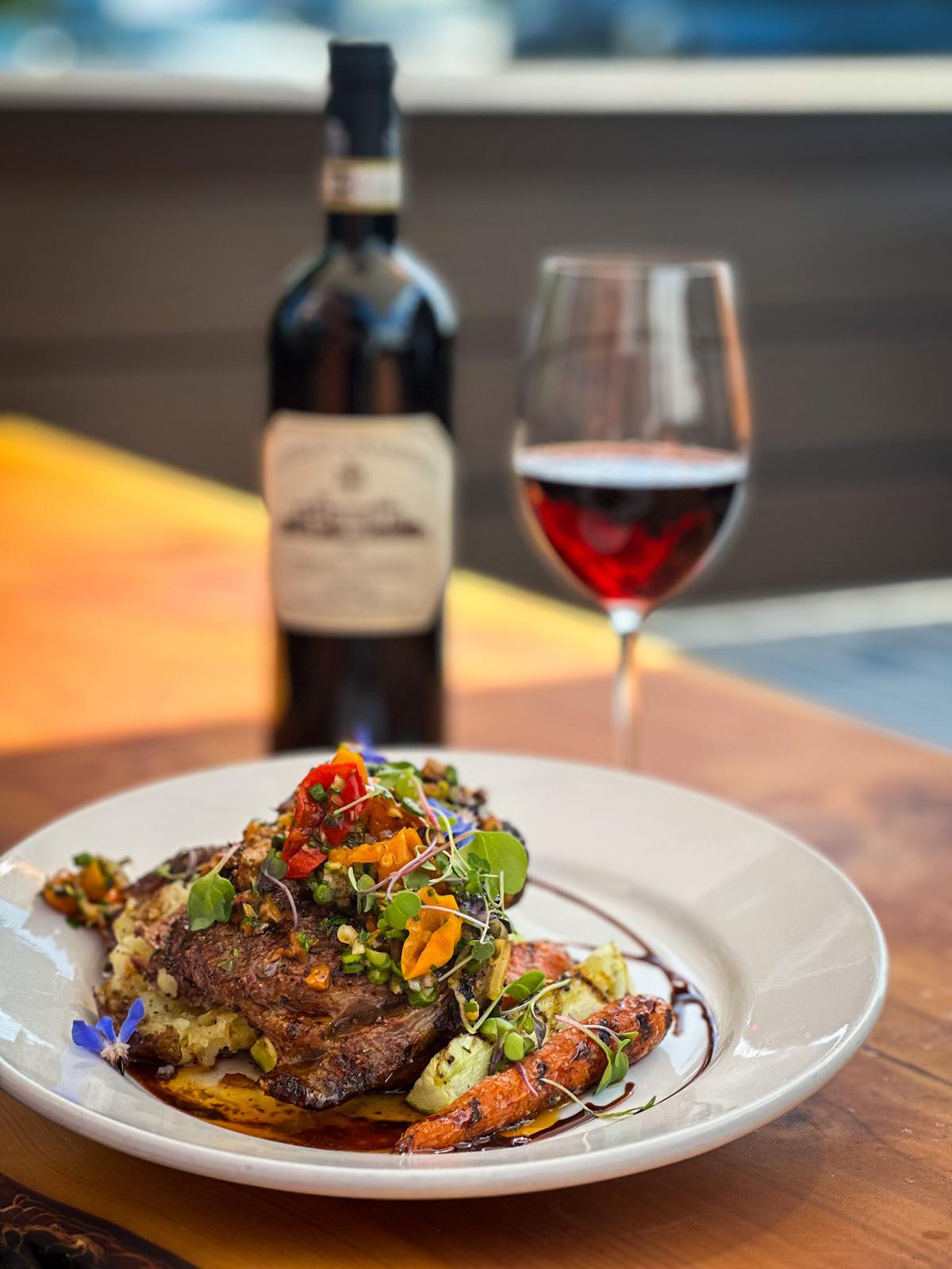 9d855d85-e30f-9d99-785f-861ce77f2281 Bison Ribeye, Chanterelle Butter - Chianti